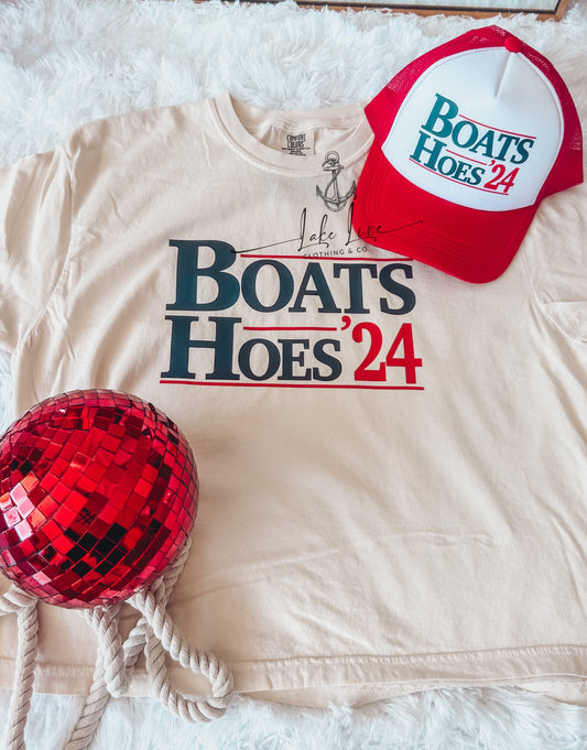 Boats Hoes 2024 (choose tee or hat)