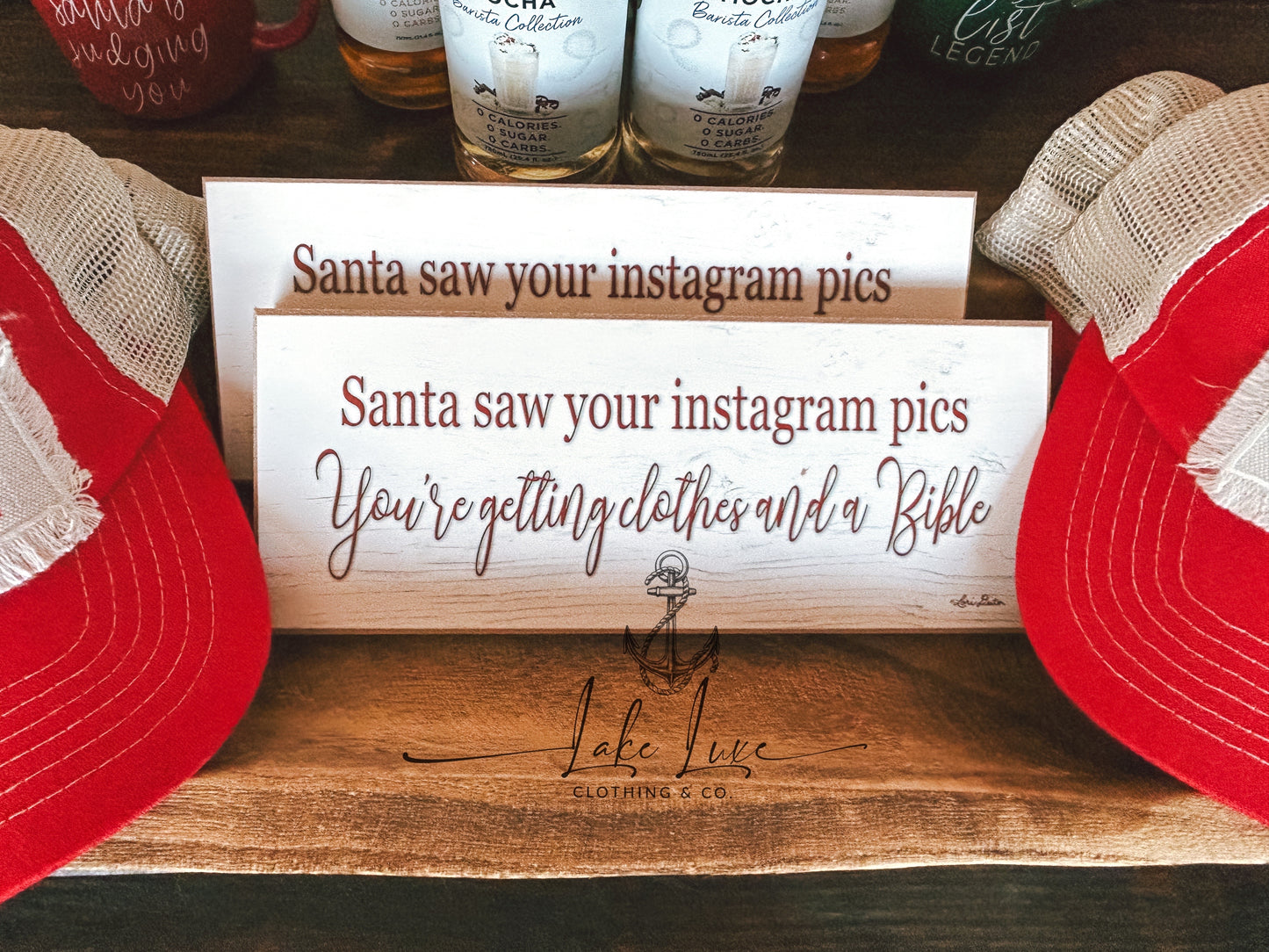 Santa saw your instagram pics