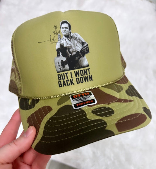 But I won’t back down trucker - Johnny Cash - made to order