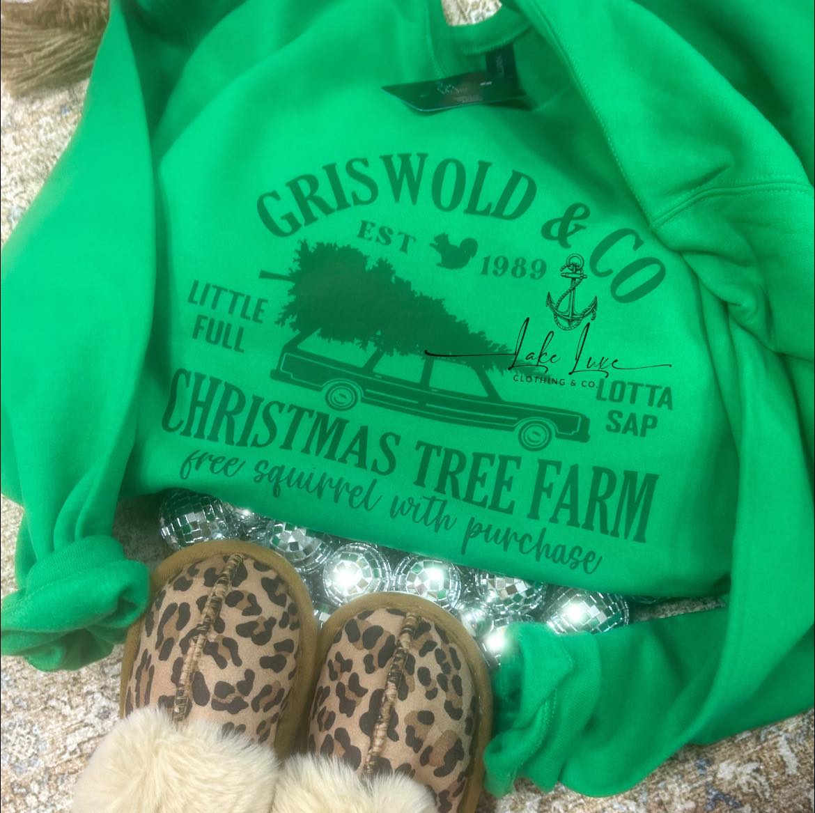 Griswold Christmas green Sweatshirt