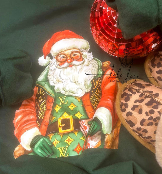 Bougie Santa sweatshirt green