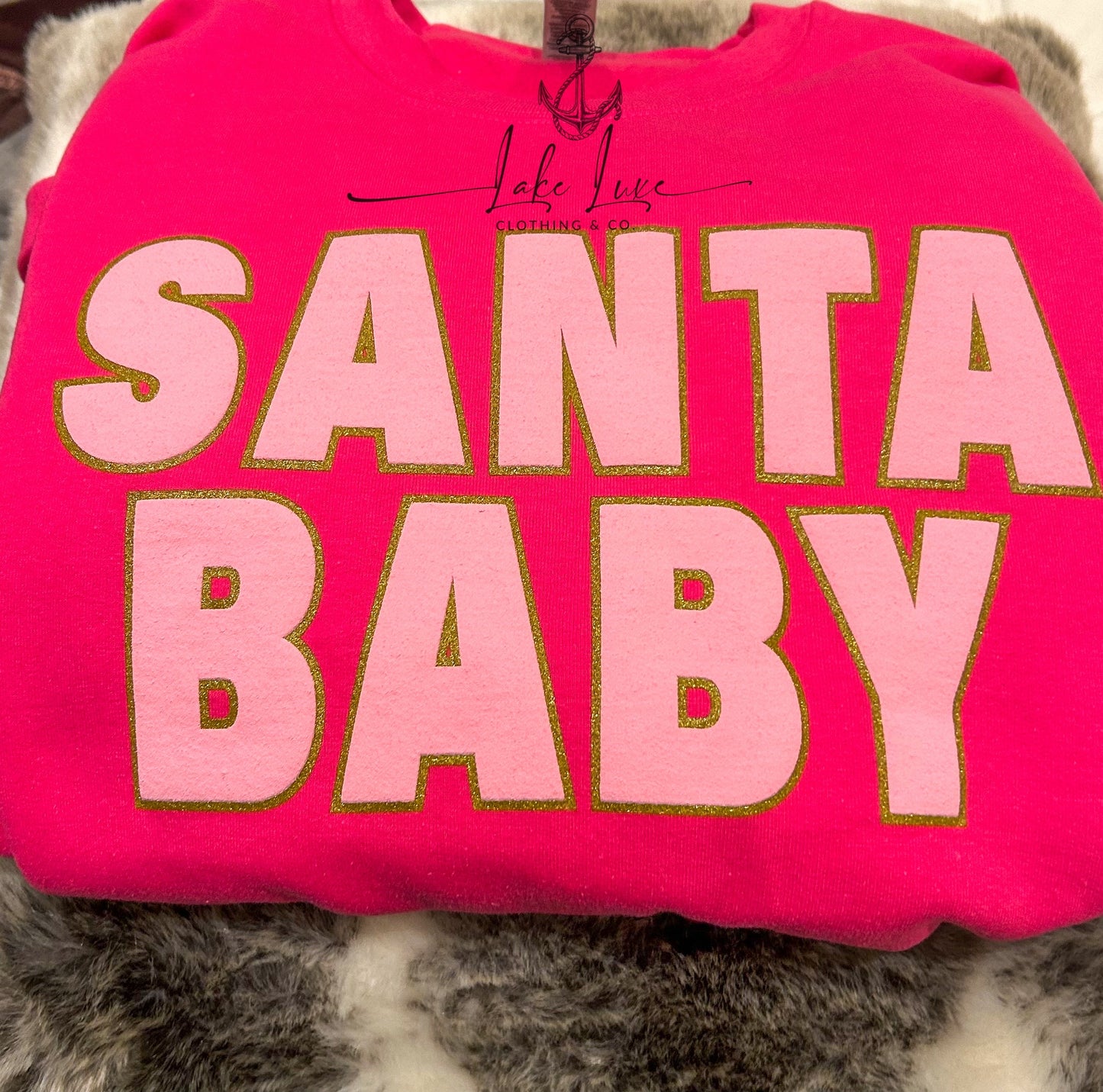 Santa baby sweatshirt