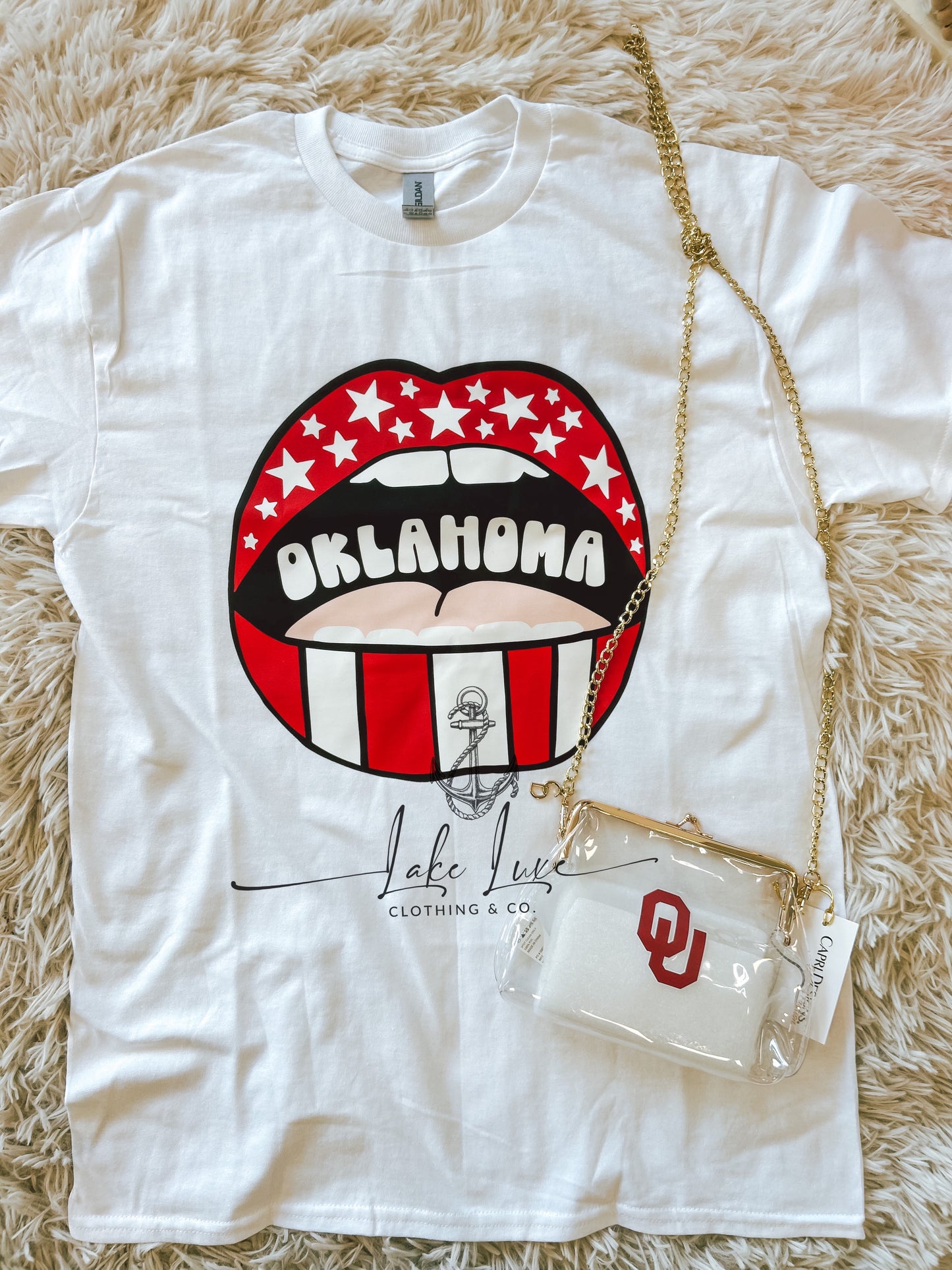 Sooners mouth tee